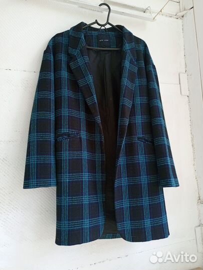 Пальто клетчатое от New Look