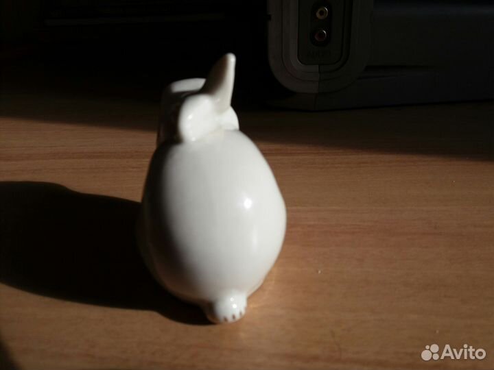 Фарфор. Зайчик. Винтаж. зхк Полонное 70-е