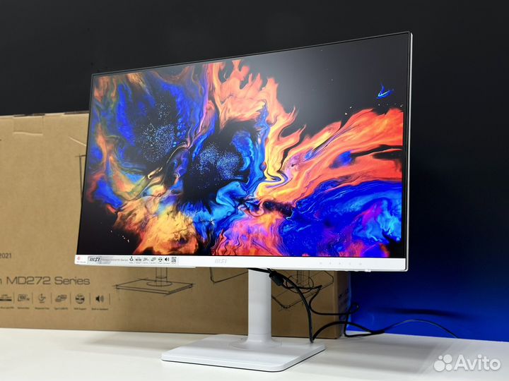 Белый Монитор MSI Modern 27