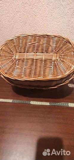 Корзина плетеная большая