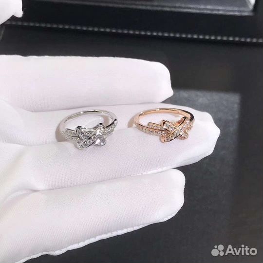 Chaumet золотое кольцо с брил. 0.39ct