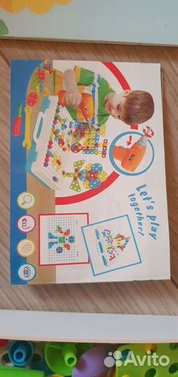 Мозаика и конструктор