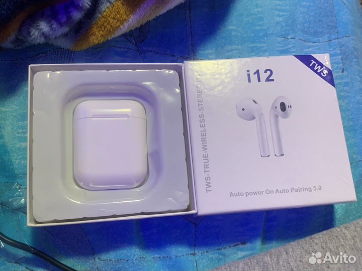 Беспроводные bluetooth наушники i12