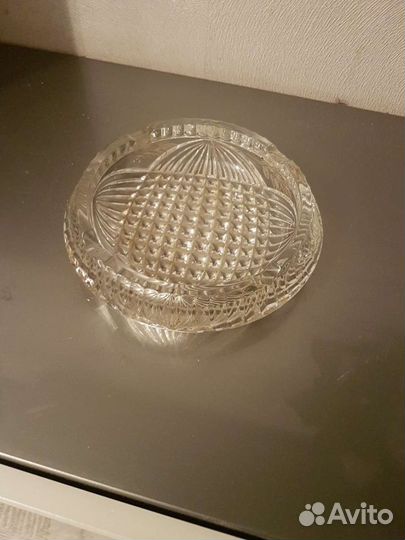 Пепельница хрустальная СССР