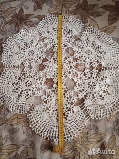 Салфетка вязанная крючком