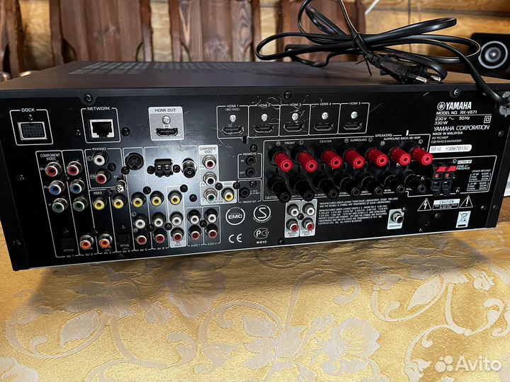 Yamaha rx-v671 ресивер