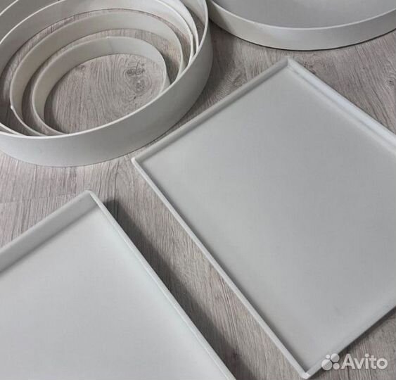 Круглая форма для заливки эпоксидной смолы