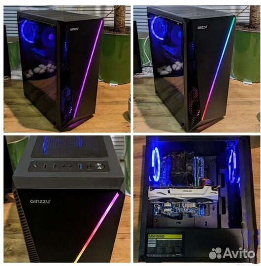 Игровой системный блок i7, GTX1060 6gb,16Gb,SSD512