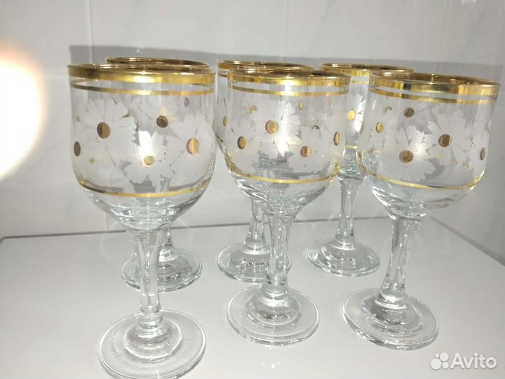 Бокалы и фужеры (наборы) по 6 шт