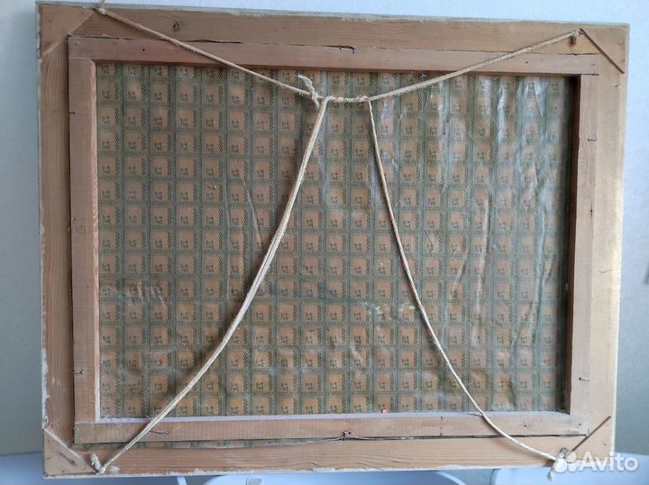 Багет - рама для картин, дерево. Времён СССР