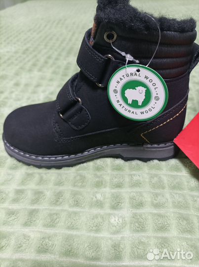 Ботинки зимние детские 28