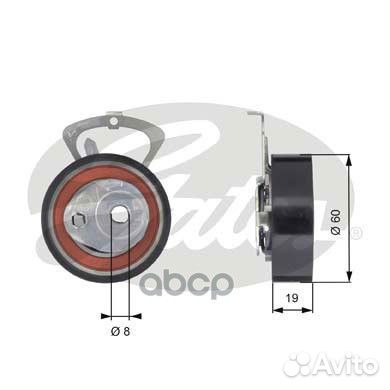 Ролик натяжной ремня грм T43140 Gates