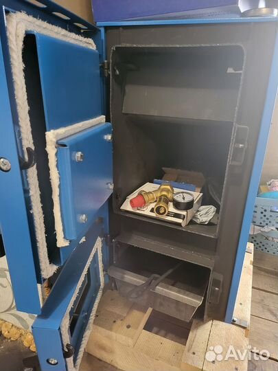 Твердотопливный котел длительного горения