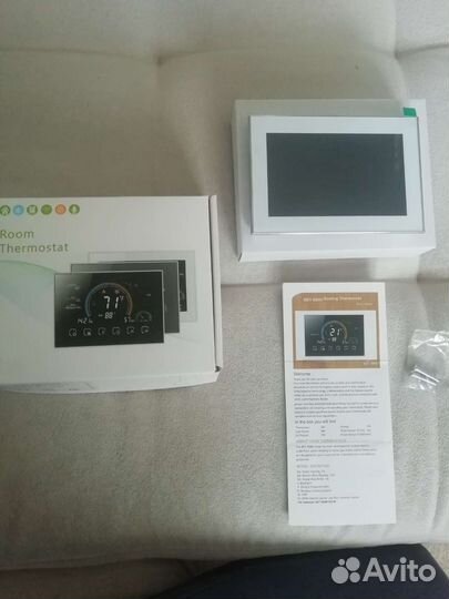 Термостат WiFi, сенсорный. Для водяного и газового