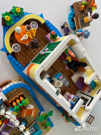 Lego friends лего Плавучий дом на канале