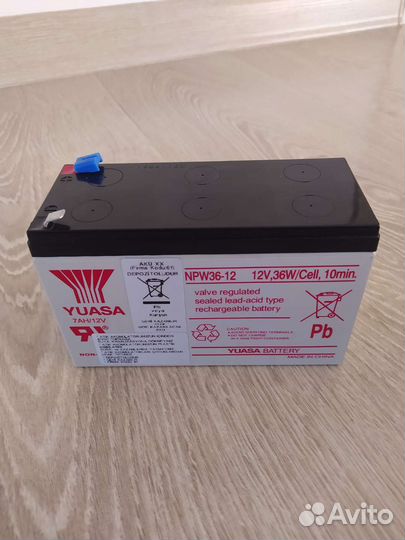 Акумулятор батарейка акб 7ah/12v