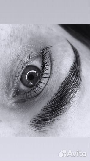 Ламинирование ресниц и бровей