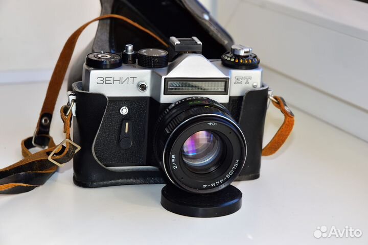 Зенит ет пленочная зеркалка СССР