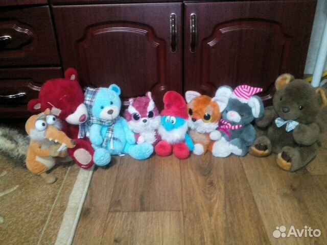 Игрушки мягкие