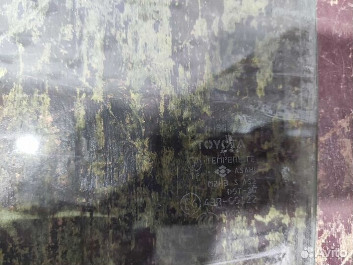 Стекло задней левой двери Toyota Prius NHW-20