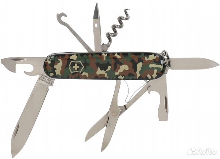 Victorinox Climber, функций: 14, 91мм, камуфляж