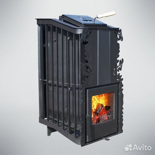 Печь Для Бани Терма Каменка Мини укороченная