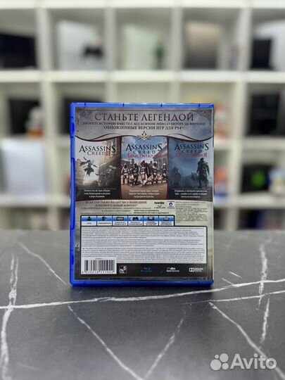 Диск для PS4. Assassins Creed. Эцио Аудиторе колле