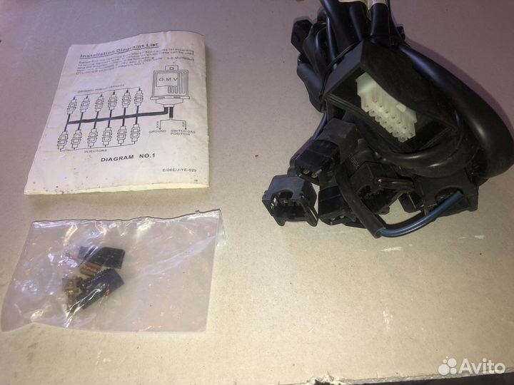 Разьемы эмулятора форсунок для bmw