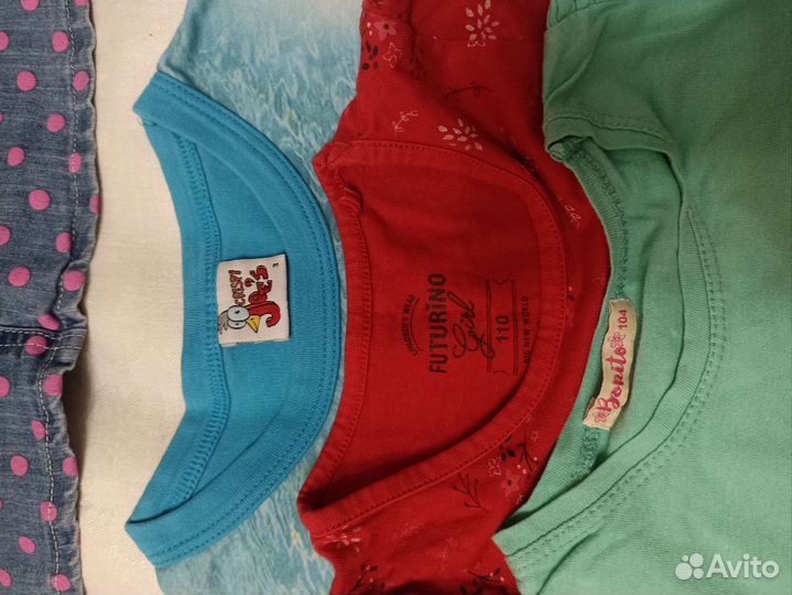 Одежда на девочку 98-110р пакетом