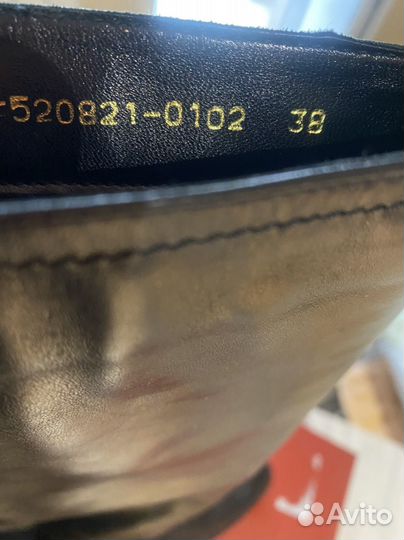 Сапоги женские натуральная кожа 38