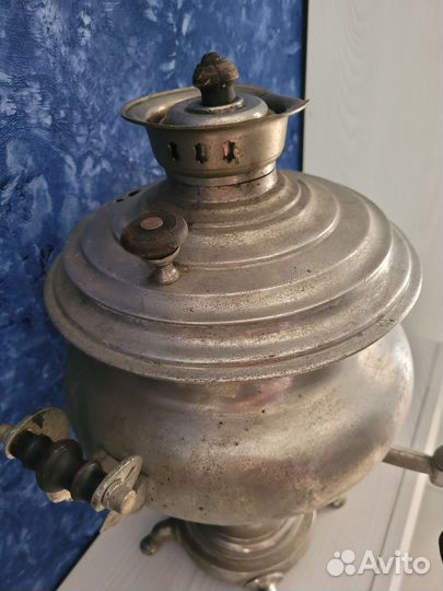 Самовар на дровах старинный