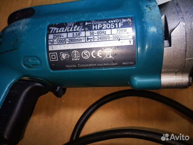 Ударная дрель makita HP 5021F япония