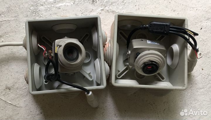 Видеокамера. Видеонаблюдение. (можно как муляж)