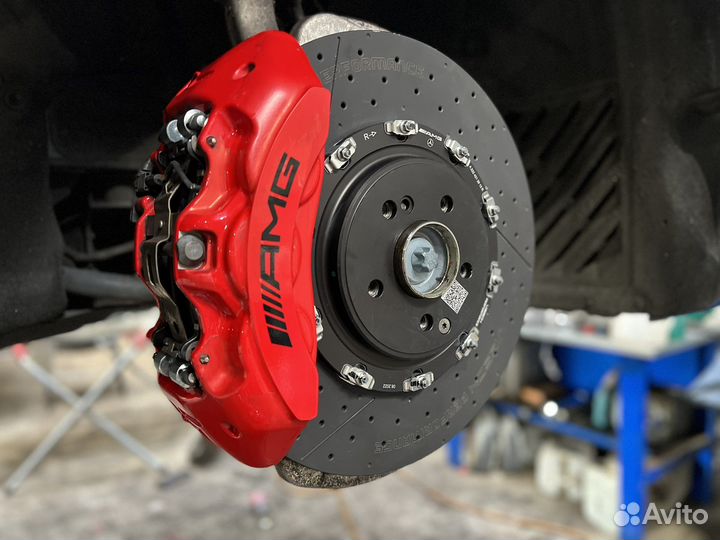 Передние тормозные диски S63 W222