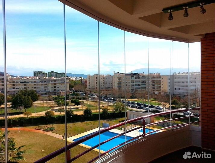 Безрамное остекление