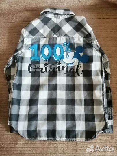 Рубашка, брюки и свитшот, р. 116-122