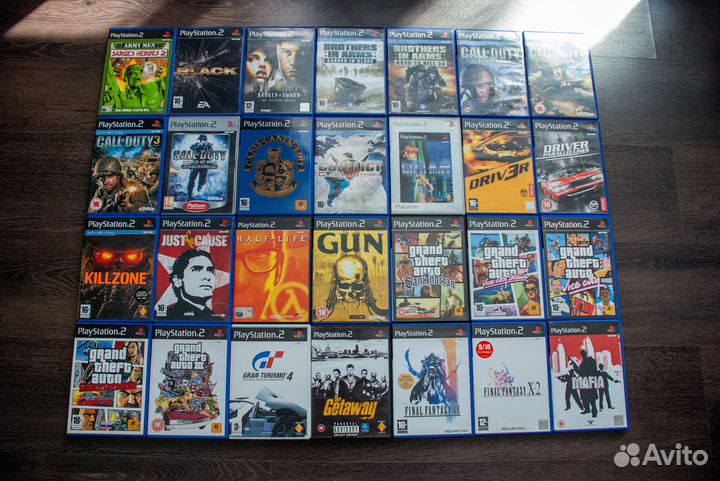 Игры для Playstation 2 (лицензия) PAL-регион