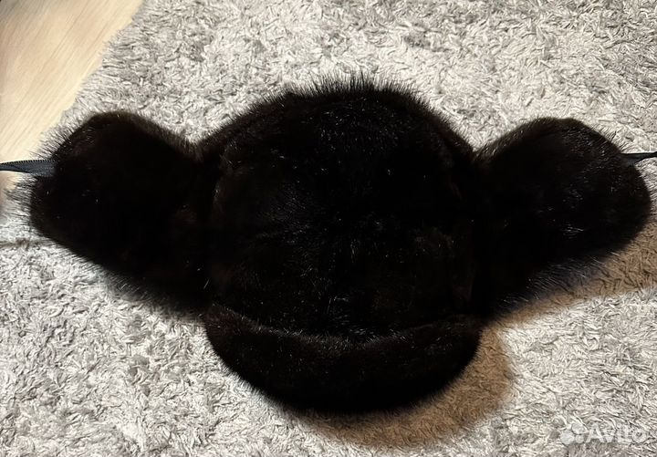 Мужская шапка из натурального меха