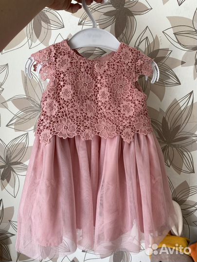 Платье для девочки 74