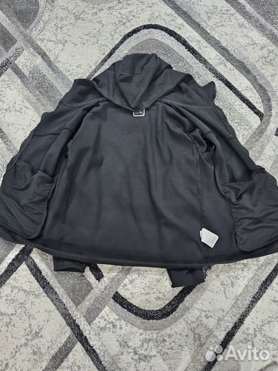 Кофта nike tech fleece черная