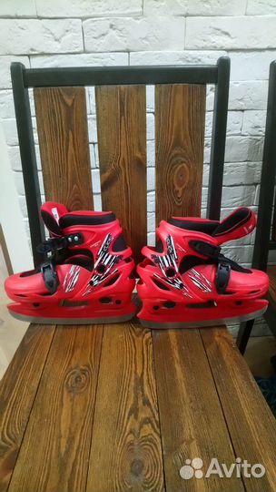 Коньки хоккейные 34-37 р