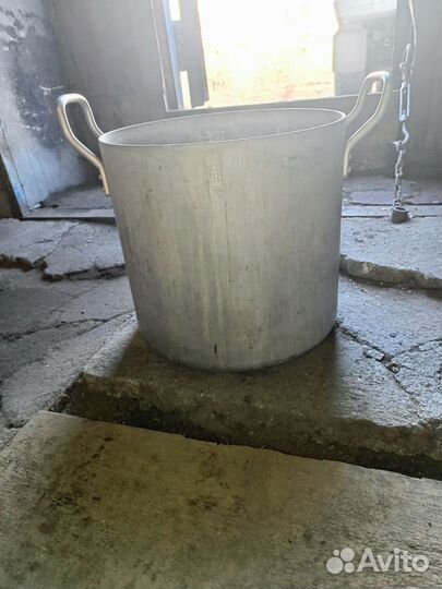 Кастрюля алюминиевая 30 литров бу