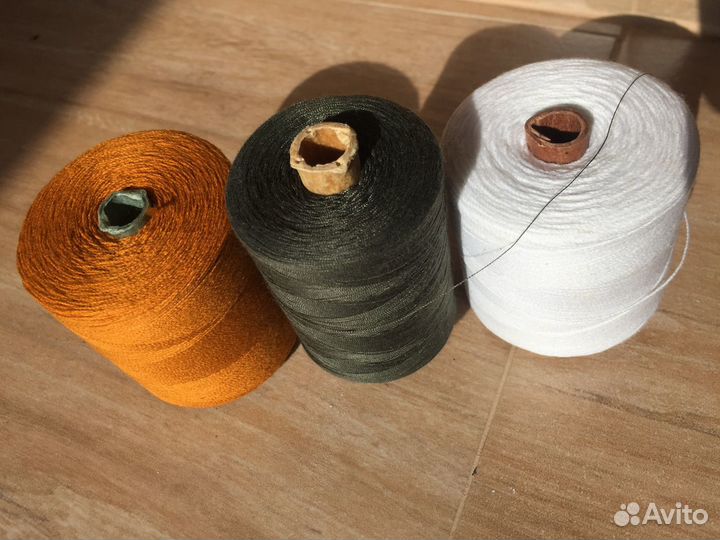 Нитки джинсовые армирован. 100 лх 1000М 2-го слож