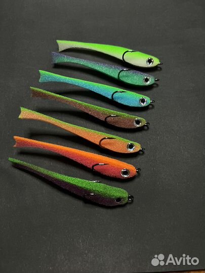 Поролоновые приманки, ручной работы