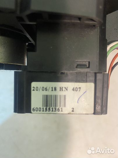 Renault Duster Блок подрулевых переключателей