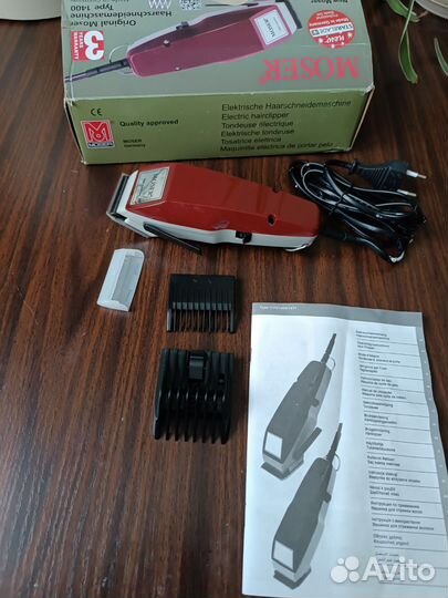 Машинка для стрижки волос Moser новая
