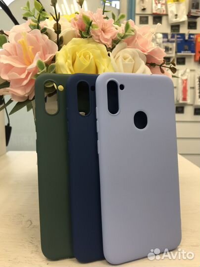 Чехол силиконовый для Samsung M11