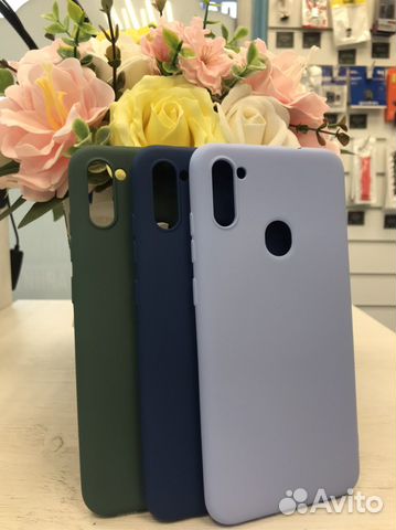 Чехол силиконовый для Samsung M11