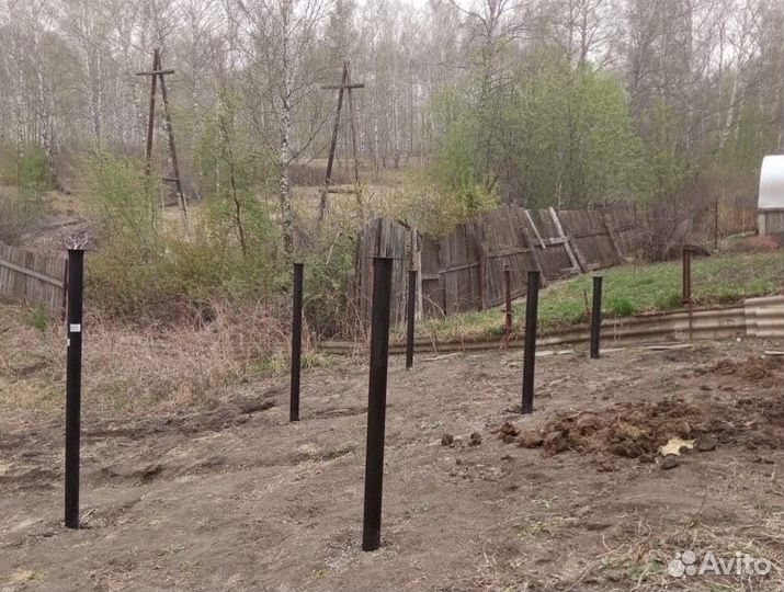 Винтовые сваи с установкой