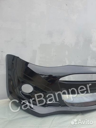 Бампер передний Калина 2 Спорт Черная Пантера